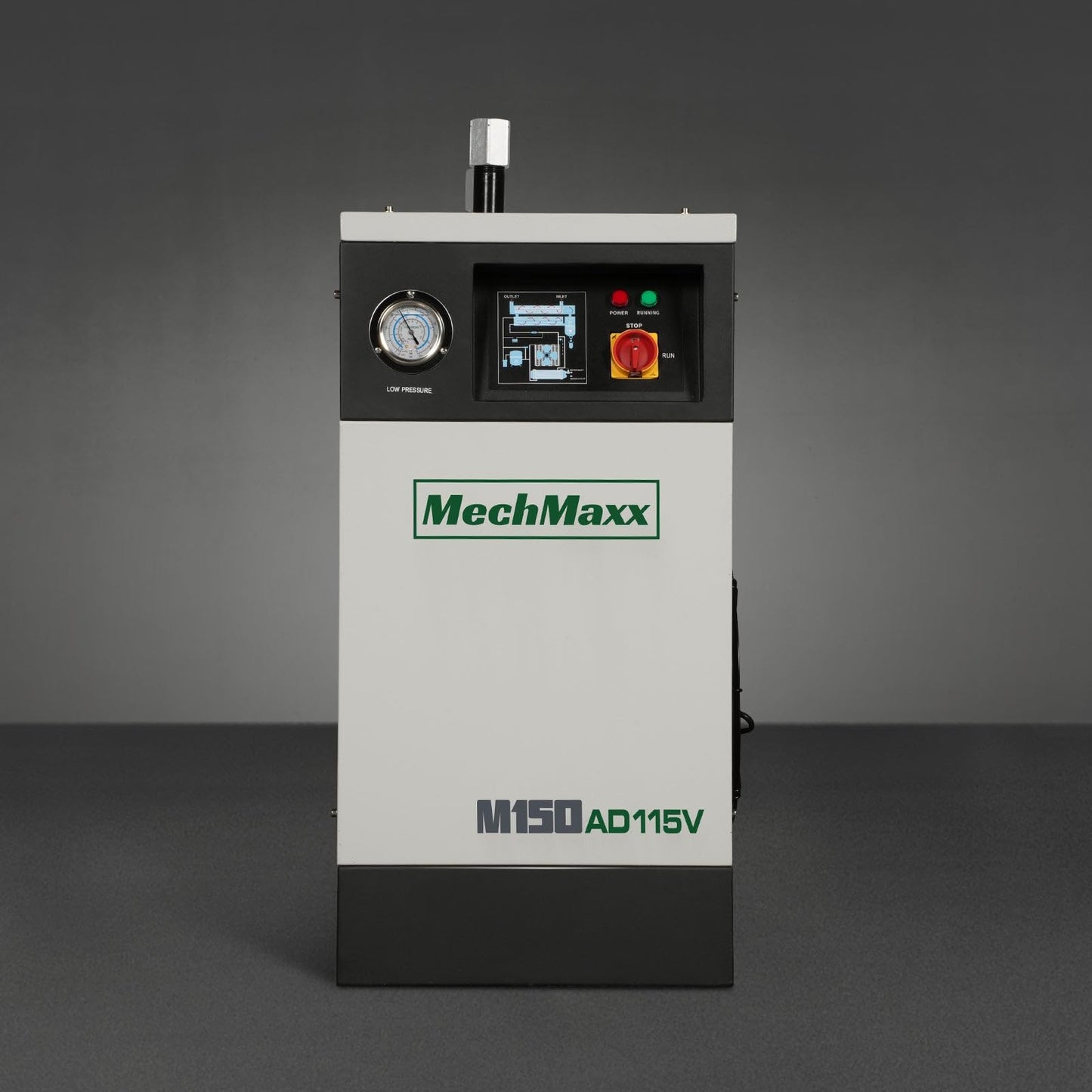MechMaxx 150CFM Refrigerated Air Dryer 1Phase 115V For Air Compressor,Model M150AD115V