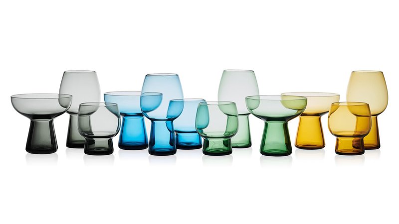 Mikasa Phoebe Margarita Cocktail Glass, Set of 4, Amber