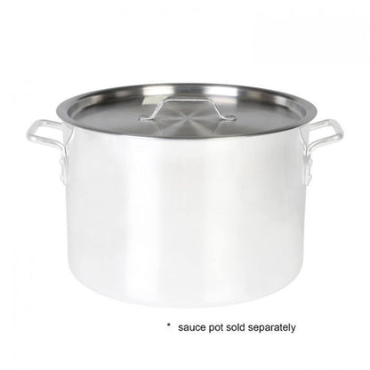 TrueCraftware- 60 Quart Aluminum Sauce Pot Lid 20-3/4" x 5/8"-Cookware Cover for Sauce Pots Stockpots Simmering Pots