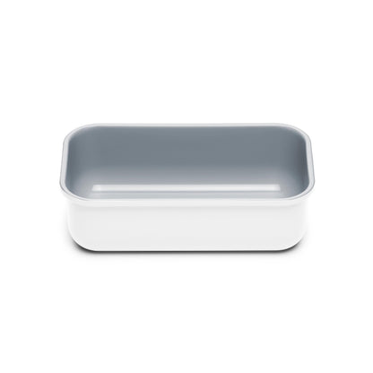 Caraway Non-Stick Ceramic 1 lb Loaf Pan - Naturally Slick Ceramic Coating - Non-Toxic, PTFE & PFOA Free - Perfect for Pound Cakes, Breads, & More - White