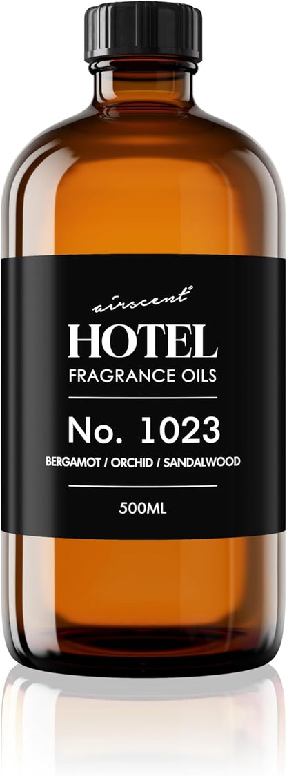 AirScent Hotel Diffuser Oil No. 1023 - Love Affair Fragrance for Ultrasonic Diffusers | 500 mL Glass Bottle