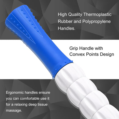 Muscle Roller, Massage Roller Stick for Athletes, Help Reducing Muscle Soreness Cramping Tightness Leg Arms Back Calves Muscle Massager