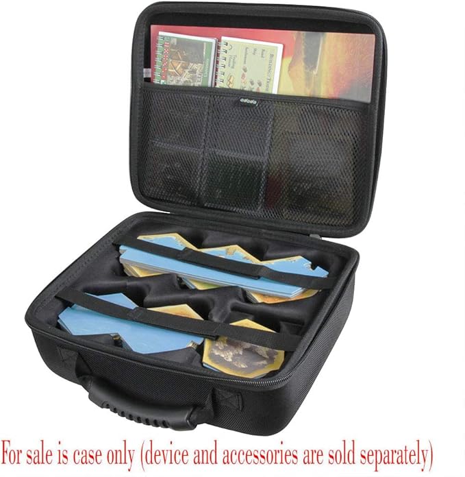 adada Hard Travel Case for catan The Board Game +Seafarers / 5-6 Player/Cities &amp Knights (Only Case)
