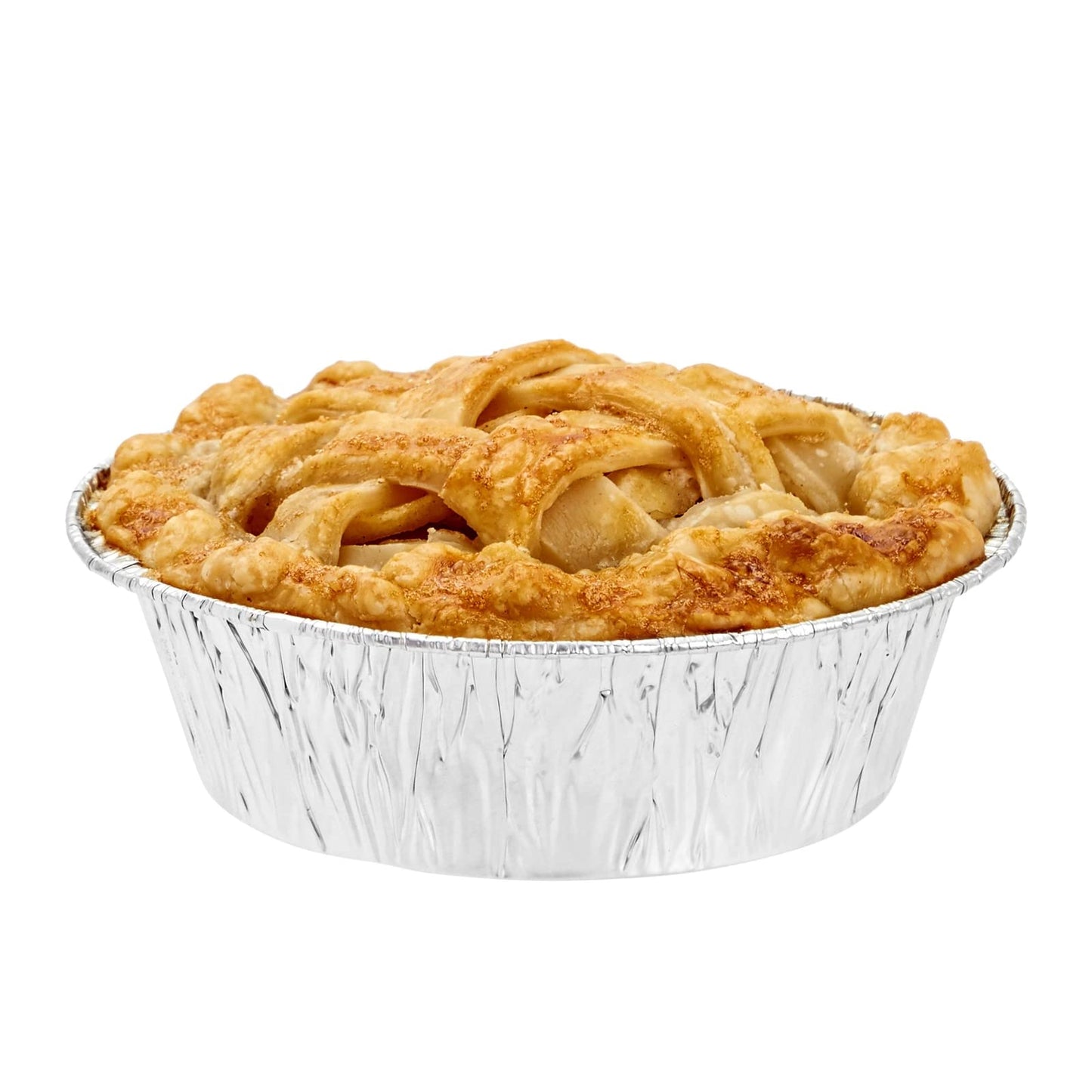 Juvale Mini Pot Pie Pans - 100 Pack, 5 In, Silver Aluminum - Disposable Aluminum Foil Pans & Tins for Pot Pie Baking, Quiche & Tarts, Oven & Freezer Safe