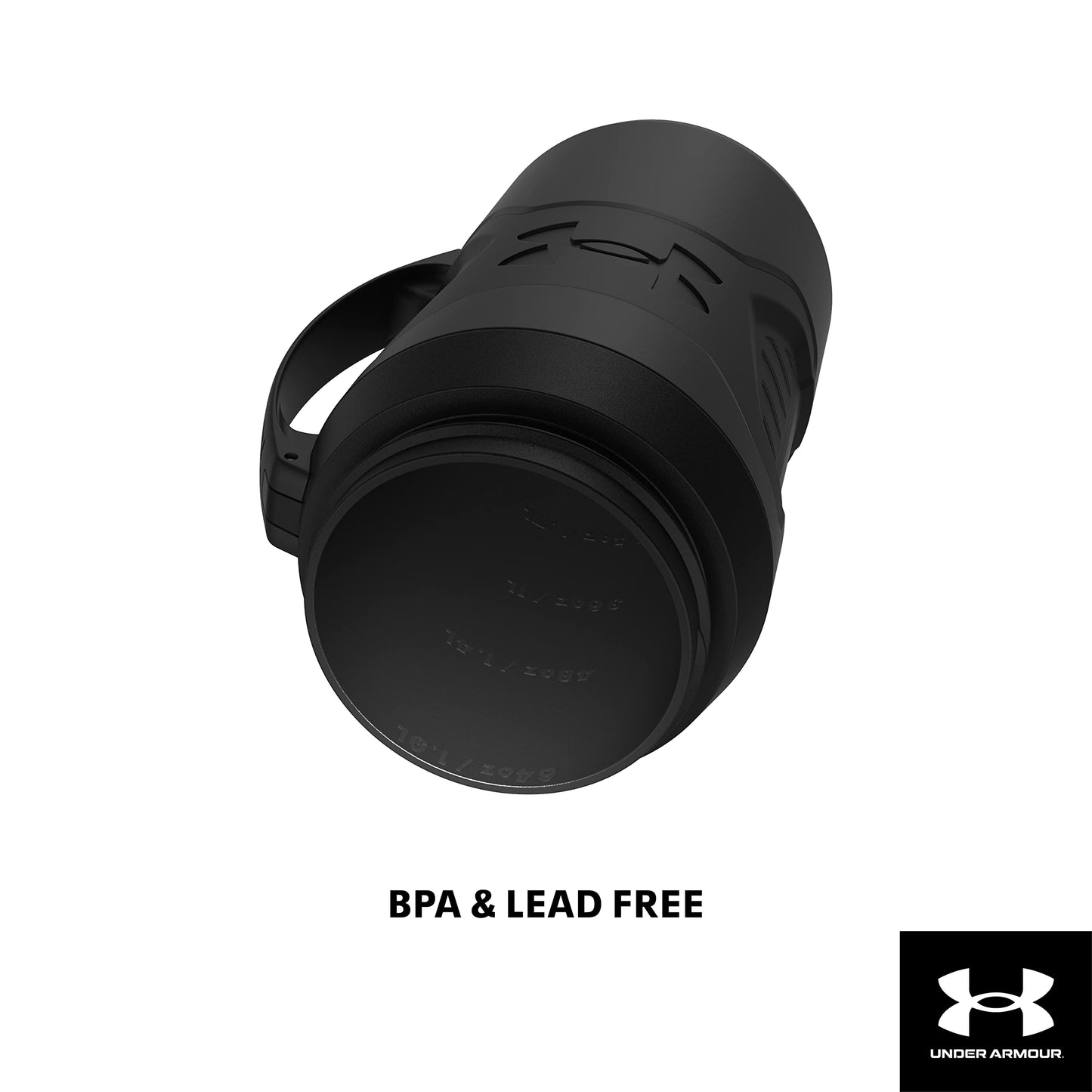 Under Armour 32 oz Insulated Water Bottles - Sports Water Jug with Handle, Fence Hook, Leak Resistant for Baseball, Football & More, 32 oz Water Bottles, Sports Water Bottle Insulated