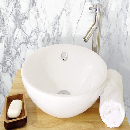 d-c-fix FA346-8306-4 Decorative Self-Adhesive Film, Grey Marble, 26" x 78" Roll, 4-pk