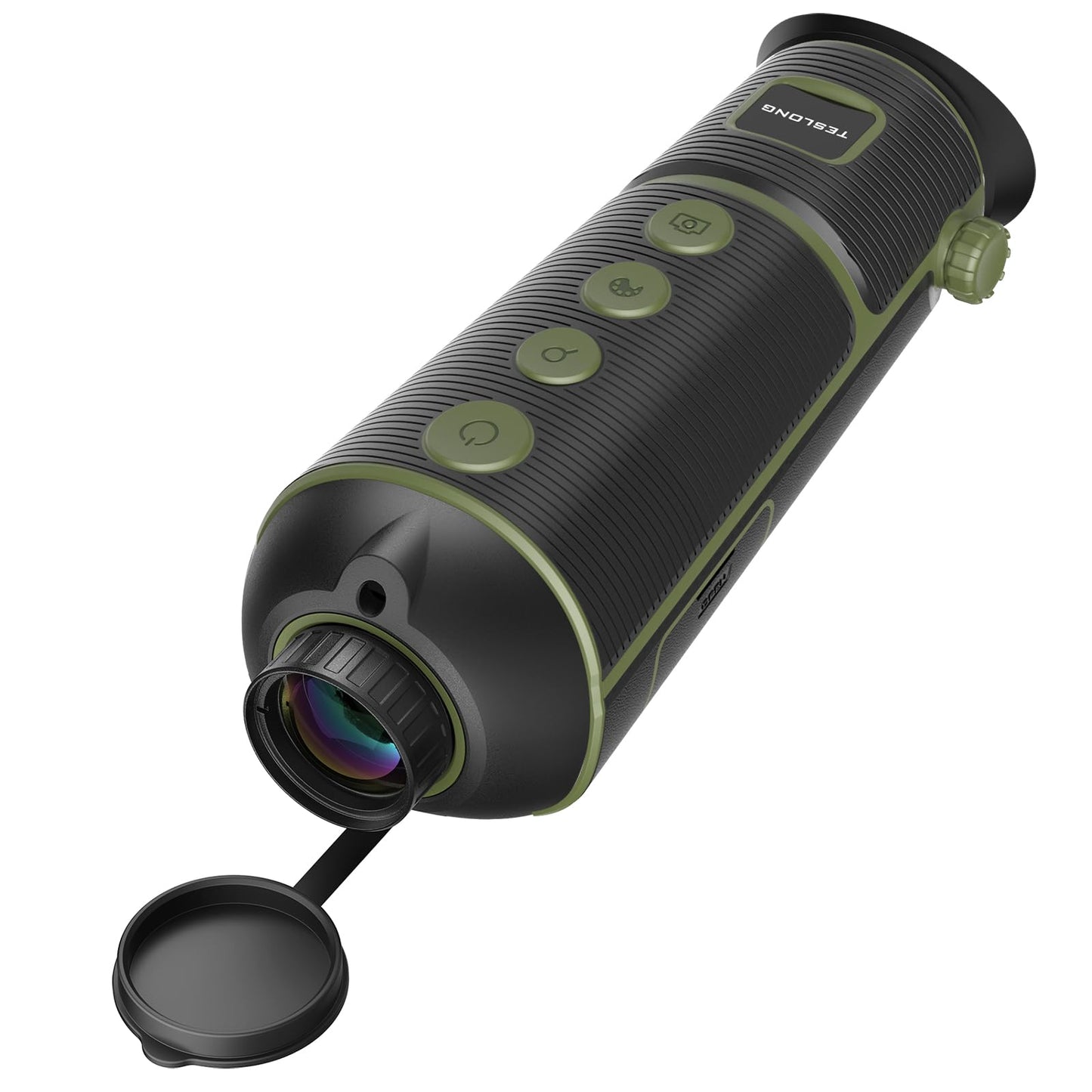 Teslong TTS390 384x256 Thermal Monocular, 50Hz Thermal Imaging Camera with 25mm Lens, 10H Battery Life, 8X Digital Zoom, IP54 Waterproof IR Night Vision Monocular for Hunting & Search