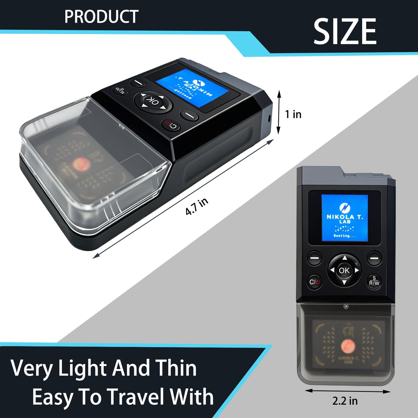 iCopy-XS Handheld RFID Card Reader Writer Proxmark3-Based Duplicator with 1.3” IPS Display High-Speed Stable Performance Built-in 16GB Storage T5577 UID CUID EM4305 More One-Button Operation