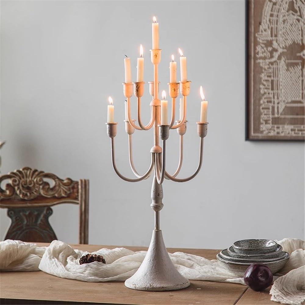 YUHUAWF Candle Holderss Retro Candlestick Ornaments Creative Branch Candle Holder for Wedding, Church, Halloween, Dining, Home Decor Decorative Candlestick