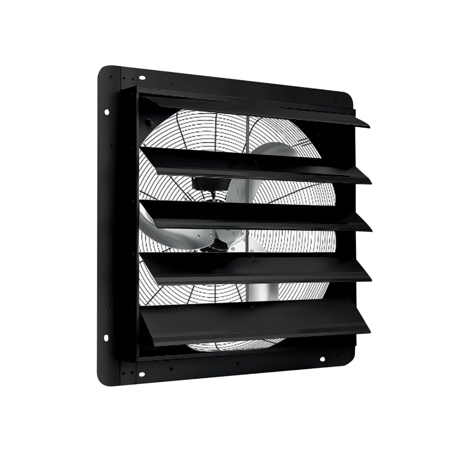 EliteEdge 20 Inch Shutter Exhaust Fan, 3500 CFM Automatic Aluminum Ventilation Fan Wall Mount, High Speed Quiet Motor for Greenhouse, Warehouse, Shop, Attic