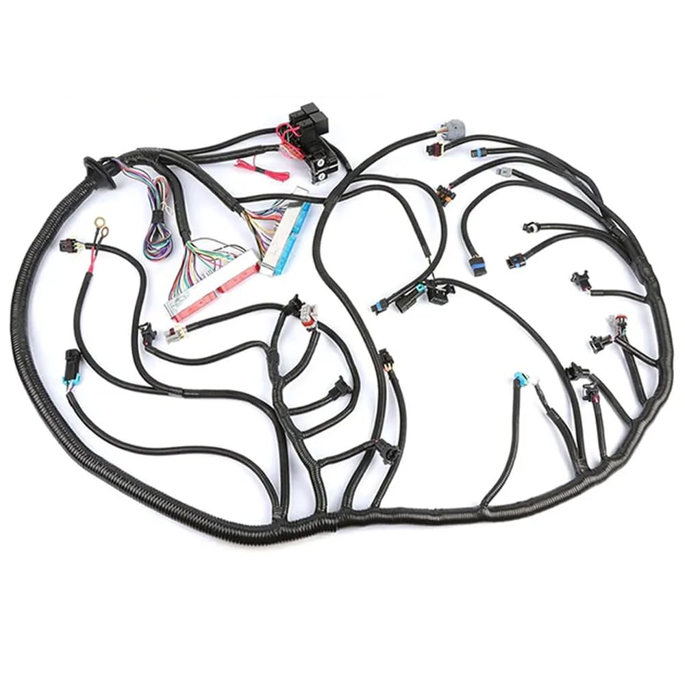 4L60E DBC Engine Wiring Harness Standalone Stand Alone fit for 1997-2006 GM LS1 4.8 5.3 6.0 L Vortec Engine Drive by Cable Throttle Body