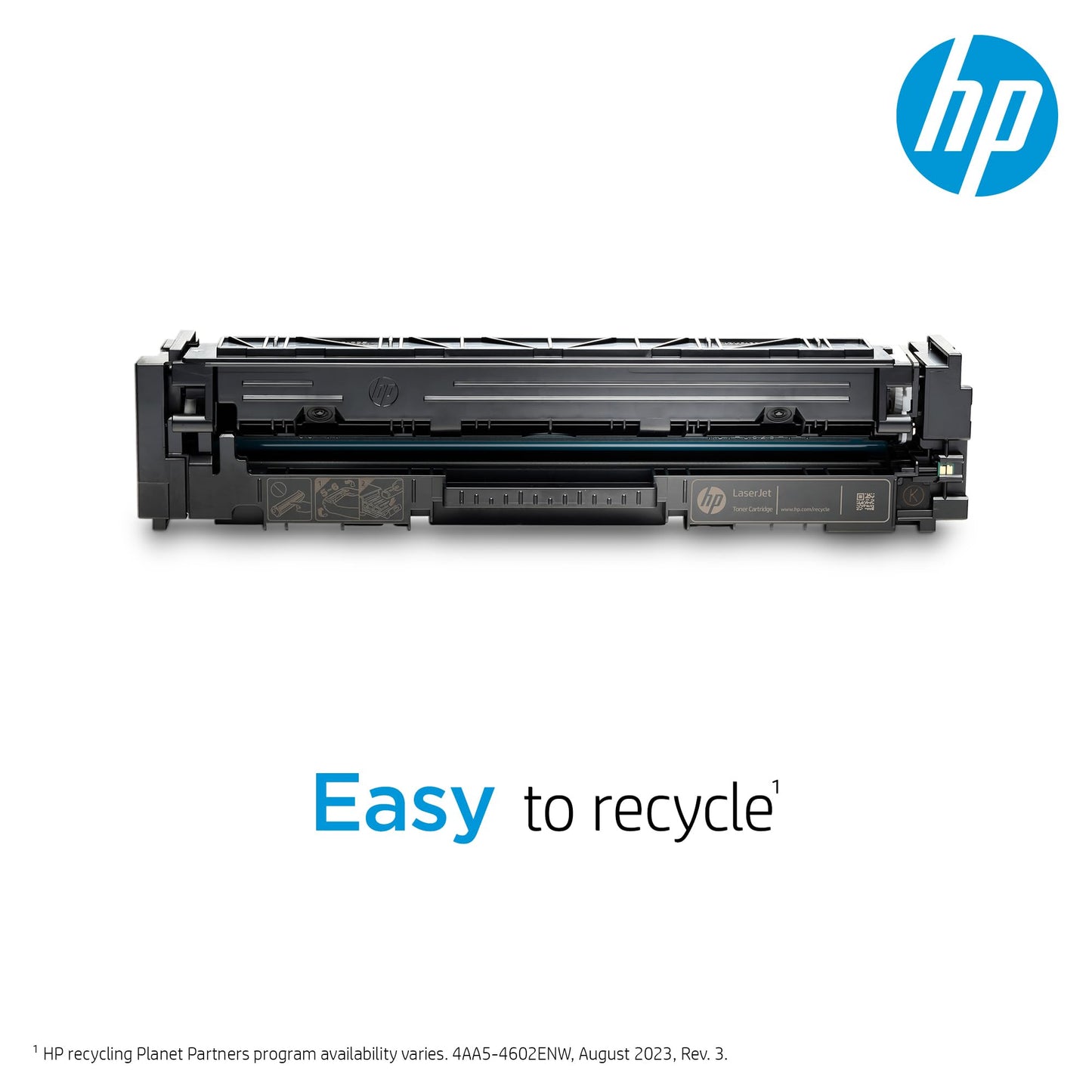 HP 414X Black High-yield Toner Cartridge | Works HP Color LaserJet Enterprise M455dn, MFP M480f; HP Color LaserJet Pro M454 Series, MFP M479 Series