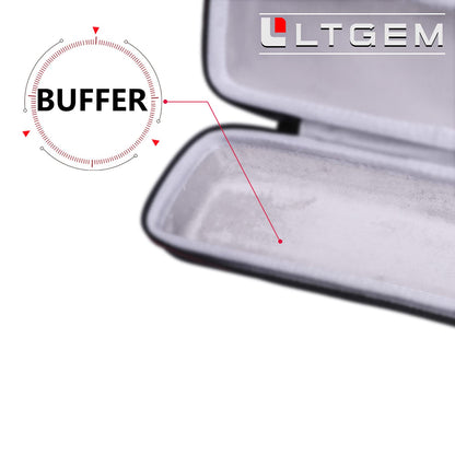 LTGEM Hard Case for Brother DS-640 / DS-740D / DS-940DW / DS-720D & Itari & HP Small USB & Canon imageFORMULA P-208II Document Scanner - Protective Carrying Storage Bag