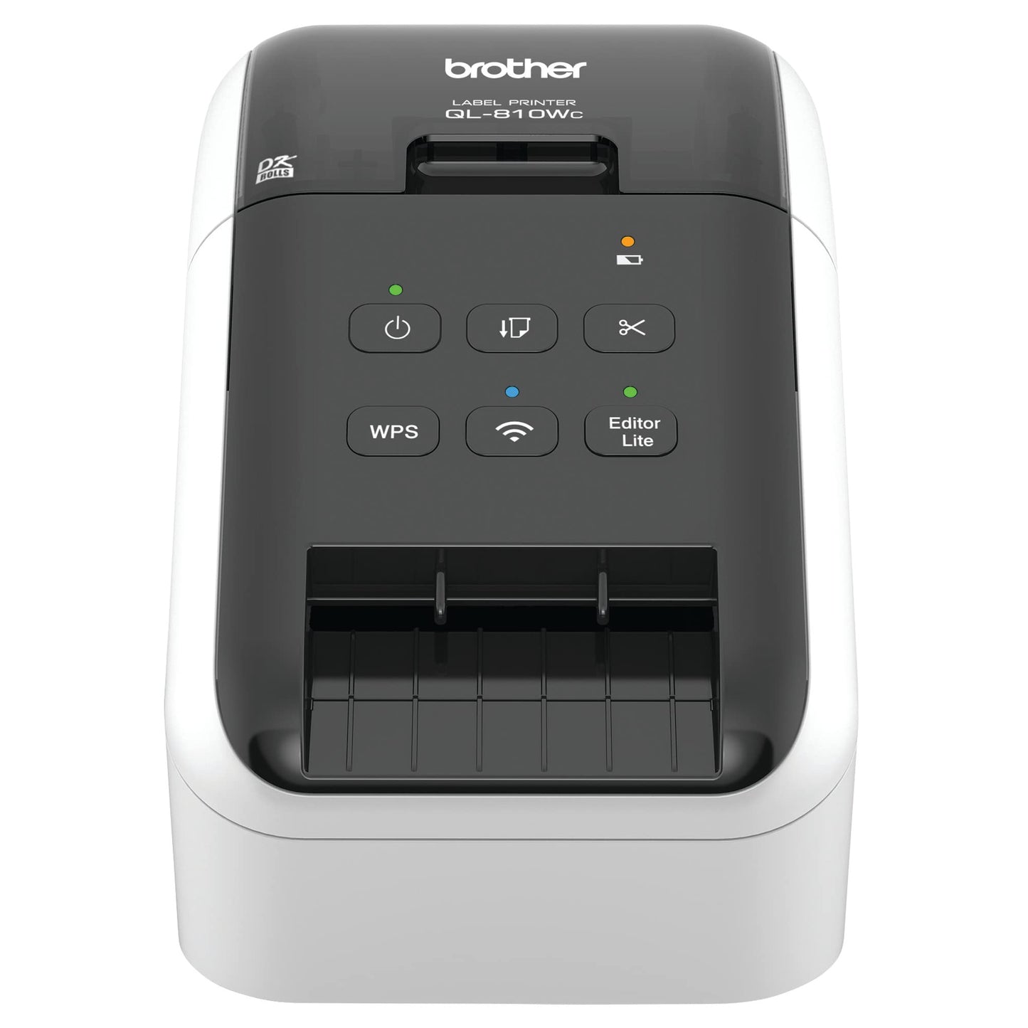 Brother QL-810Wc Professional Printer with USB and WiFi connectivity, Ultra-Fast up to 110 Labels per Minute with Standard Address in Monochrome, Black & Red Printing Available