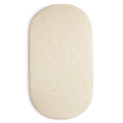 mushie Stretchy & Soft Bassinet Crib Sheet | Fitted 16" x 30" (Sun)