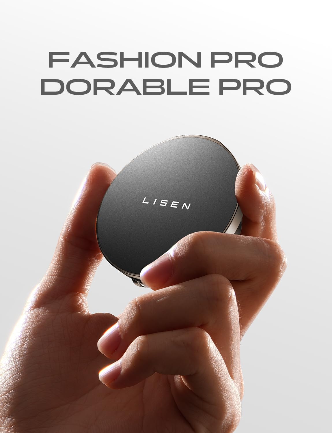 LISEN for iPhone 17 Magsafe Car Mount Charger, 15W Fast Charging Magnetic Wireless Car Charger [Mini & Metal], 2025 Ultra Magnetic Car Phone Holder Dashboard for iPhone 17 Pro Max Air 16 15 14