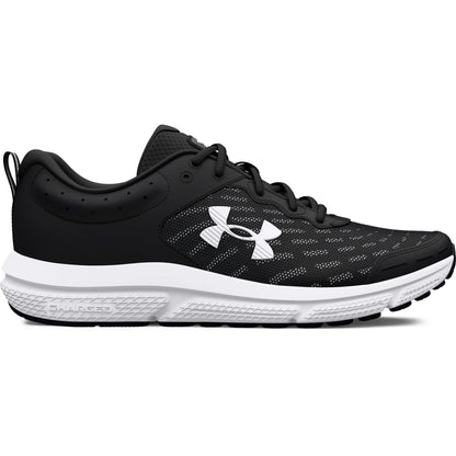 Under Armour Men's Charged Assert 10, (001) Black/Black/White, 11.5, US