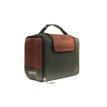 Kanga Insulated Cooler Bag - Soft Cooler Bag - 30 Can Beer and Seltzer Drink Cooler - Insulated and Durability Tested - Kanga Kase Mate Cooler - Woody