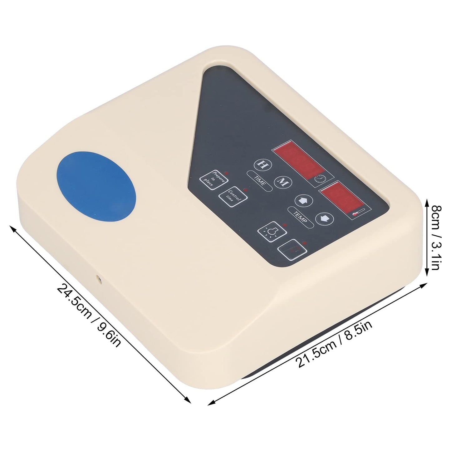 Fdit Sauna Stove Temperature Controller LCD Digital Display External Controller with Probe Wire for Dry Sauna Heater 220V Sauna Accessories(9-15KW Digital Display)