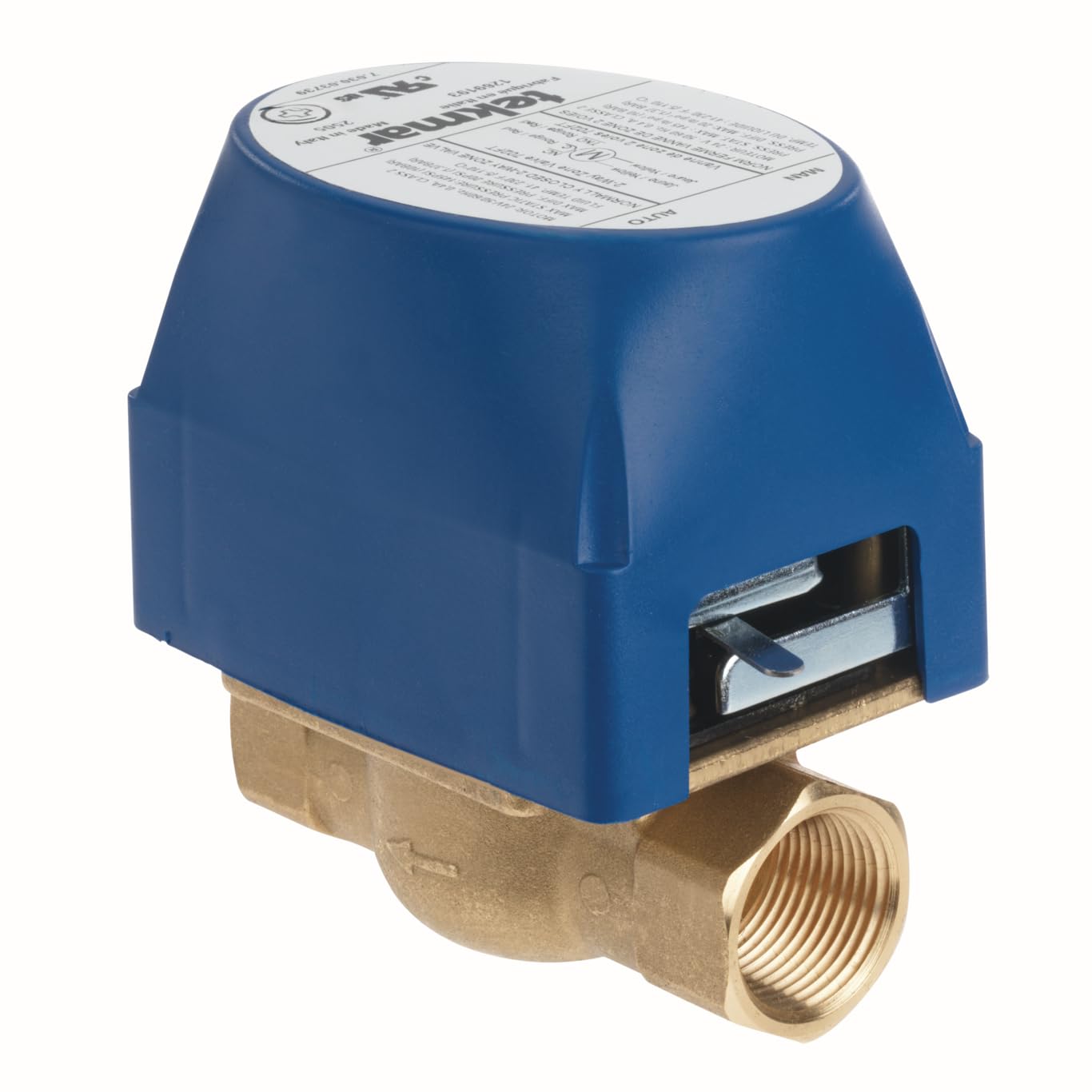 tekmar 702FT 2-Way Zone Valve | Normally Closed, Electro-Mechanical Actuation with End Switch, 3/4" Female NPT, 24V AC | Hydronic Heating & Cooling Systems