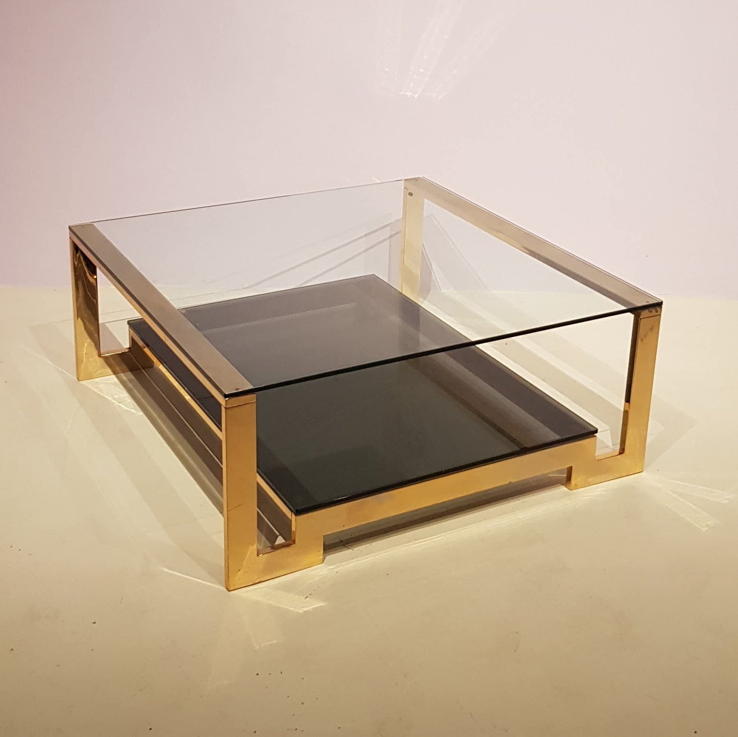 Clear Tempered Glass Table Top 14 Inch Square Flat Edge with 3/8 Inch Thickness for Dining, Coffee or Side Tables by Fab Glass and Mirror