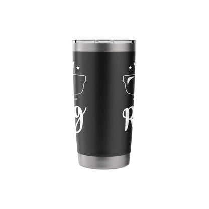 Yup I'm The Ring Dude Funny Ring Bearer Wedding Gift Stainless Steel Insulated Tumbler