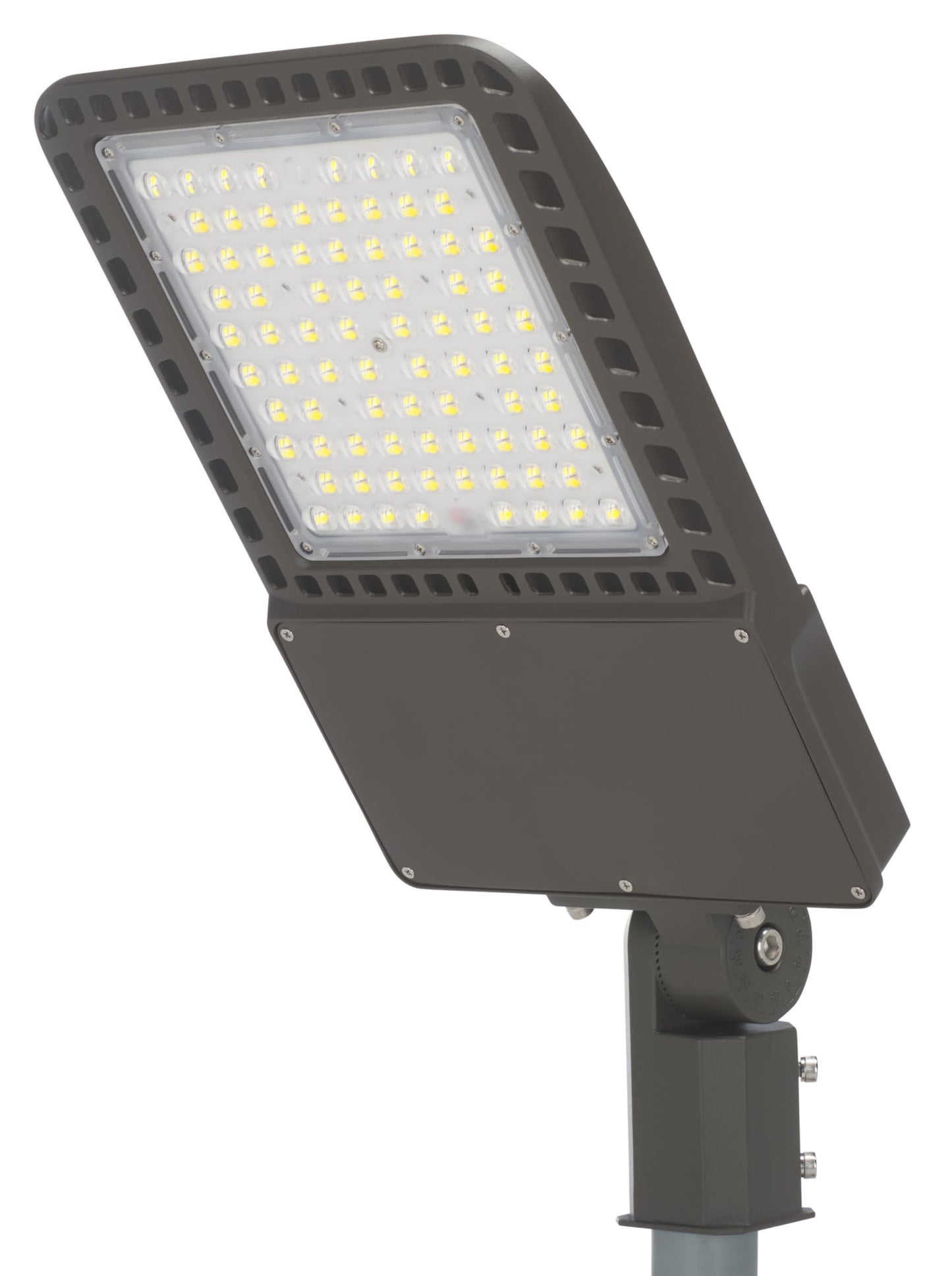 SAFAVIEH Lighting Collection – 200W LED Commercial Street Light, Outdoor IP65/IP66 Parking Lot & Roadway Fixture, 120–140LM/W, Dimmable, 3000K–6500K, Smart Control Compatible (CLT3200W)