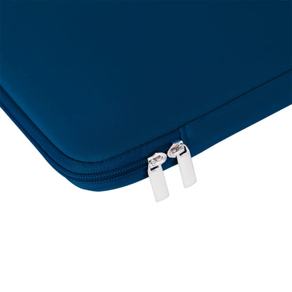 RAINYEAR 13 Inch Laptop Sleeve Compatible 13.3" MacBook Air/Pro M1 M2 M3 M4 A3240 A3113 A2681 A2337 A1932 A2179 A2338 A1706 A1708 Case Bag with Front Pocket Accessories Pouch (Red, Upgraded Version)