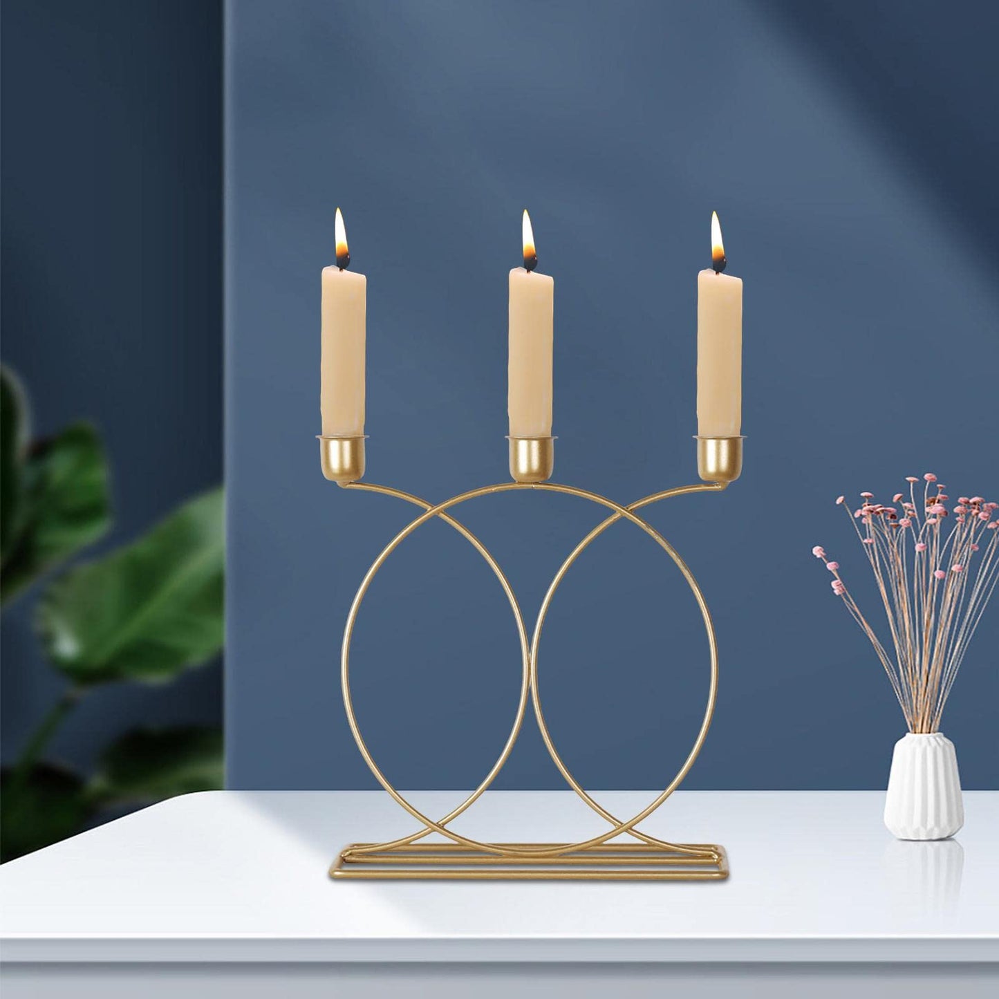 Candlestick Holders Taper Candle Holder Candlestick Props Candelabra for Wedding Tabletop Decor Candle Holders