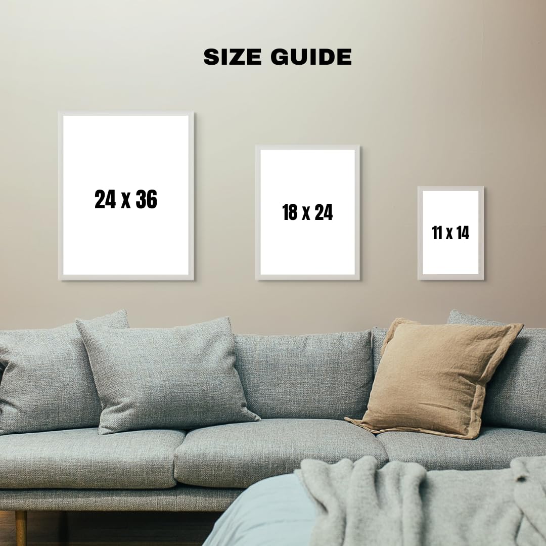 Smard ART Black Art Wall Decor - Set Of 2 Pink Love Pictures For Black Women, Neutral Beautiful Living Room/Bedroom & Bathroom Prints, Culture Love Decorations (Unframed) (24X36)