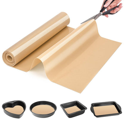 Silicone Baking Mat Roll-Non-slip Silicone Kitchen Counter Mat, Countertop Protector, Silicone Pastry Mat, Non-Stick Reusable Air Fryer Linner, Pan Liner, Oven Liner, Freeze Dryer Mat