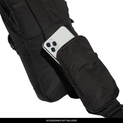 adidas Essentials Crossbody – Athletic Sling Bag with Phone Pocket, Black/2.0, One Size