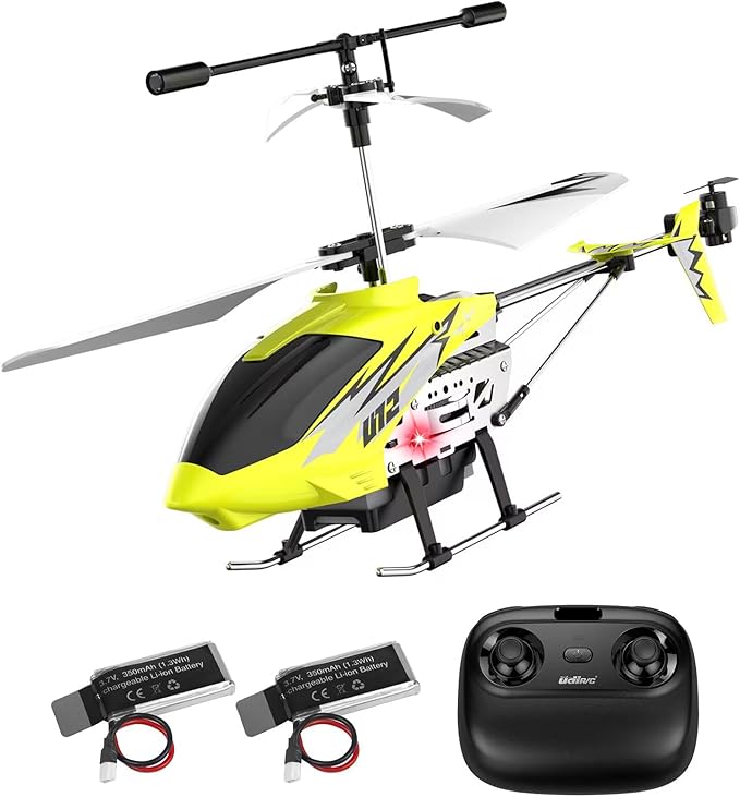 Cheerwing U12 Remote Control Helicopter with Altitude Hold Mini RC Helicopter for Adults Kids One Key take Off/Landing and 2 Batteries