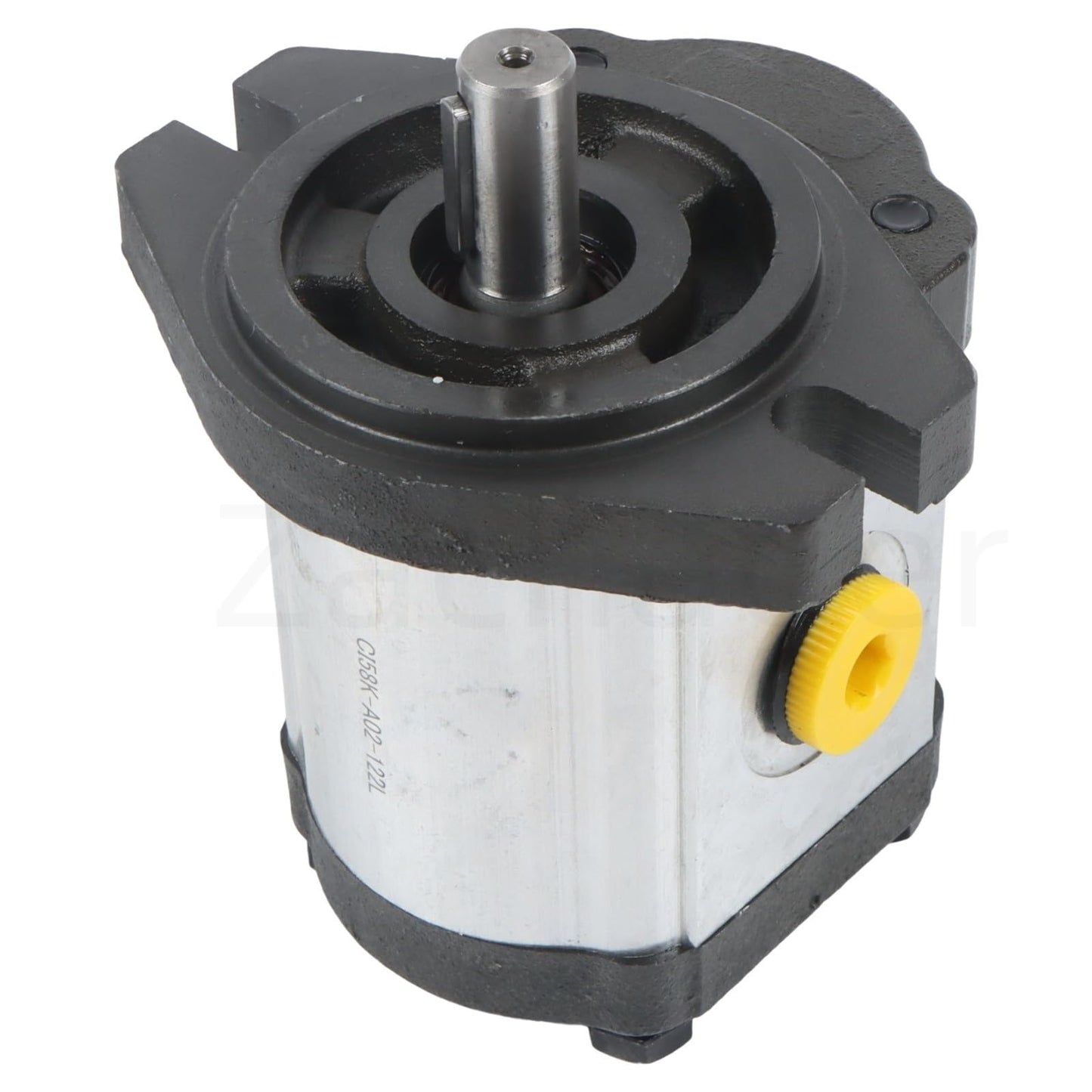 Zachager CI58K-A02-122L Hydraulic Gear Pump Fast Response & Durable Direct Replacement 5/8" Straight Keyed Inches SAE A-2 Bolts 3-15 GPM Outlet Port SAE 10 Inlet Port SAE 12 3600 PSI