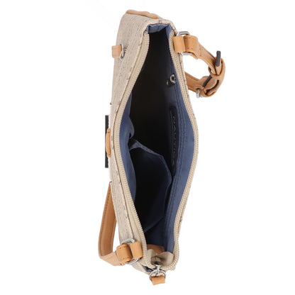 Nautica Lakeside Signature Jaquard North South Crossbody Bag