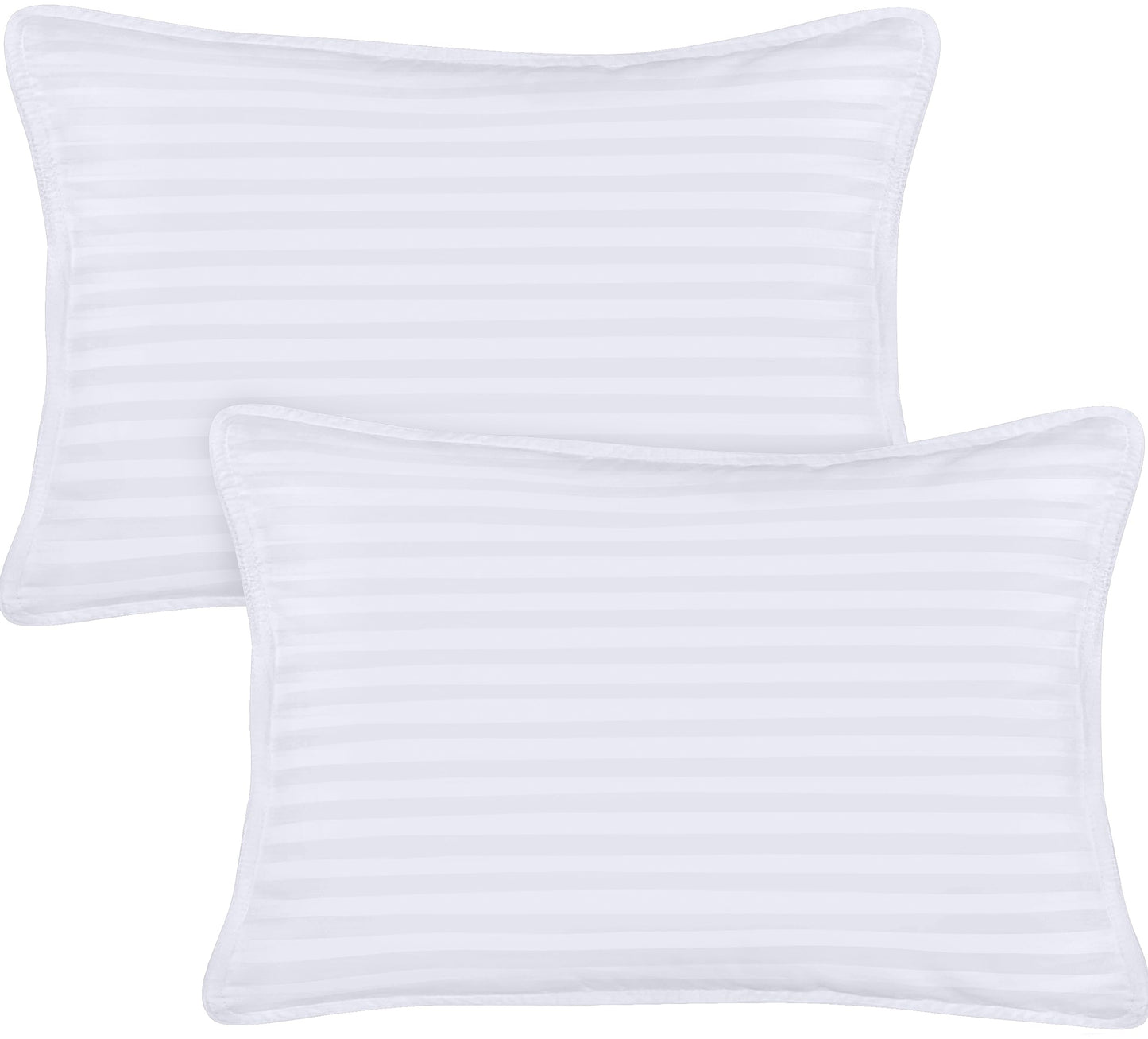 Utopia Bedding Toddler Pillow (White, 2 Pack), 13x18 Pillows for Sleeping, Soft and Breathable Cotton Blend Shell, Small Kids Pillow Perfect for Toddler Bed and Travel (Intended for Age 2 and up)