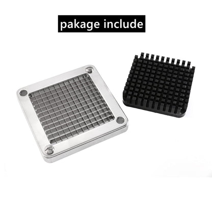 POWLAB Replacement Chopper 1/4" Blade Commercial Vegetable Chopper Dicer Stainless Steel Blade for Fruit Cutting Machine Tomato French Fries Cutter