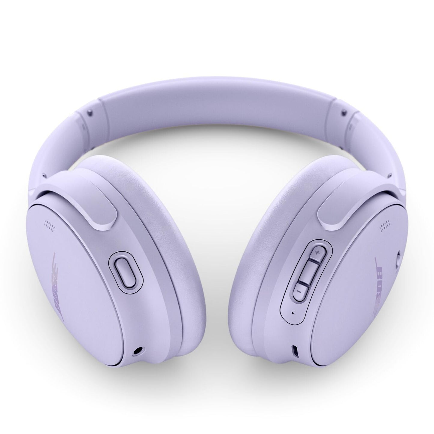 Bose QuietComfort Bluetooth Headphones, Wireless Headphones with Active Over Ear Noise Cancelling and Mic, Deep Bass, Up to 24 Hours of Playtime, Chilled Lilac - Limited Edition Color