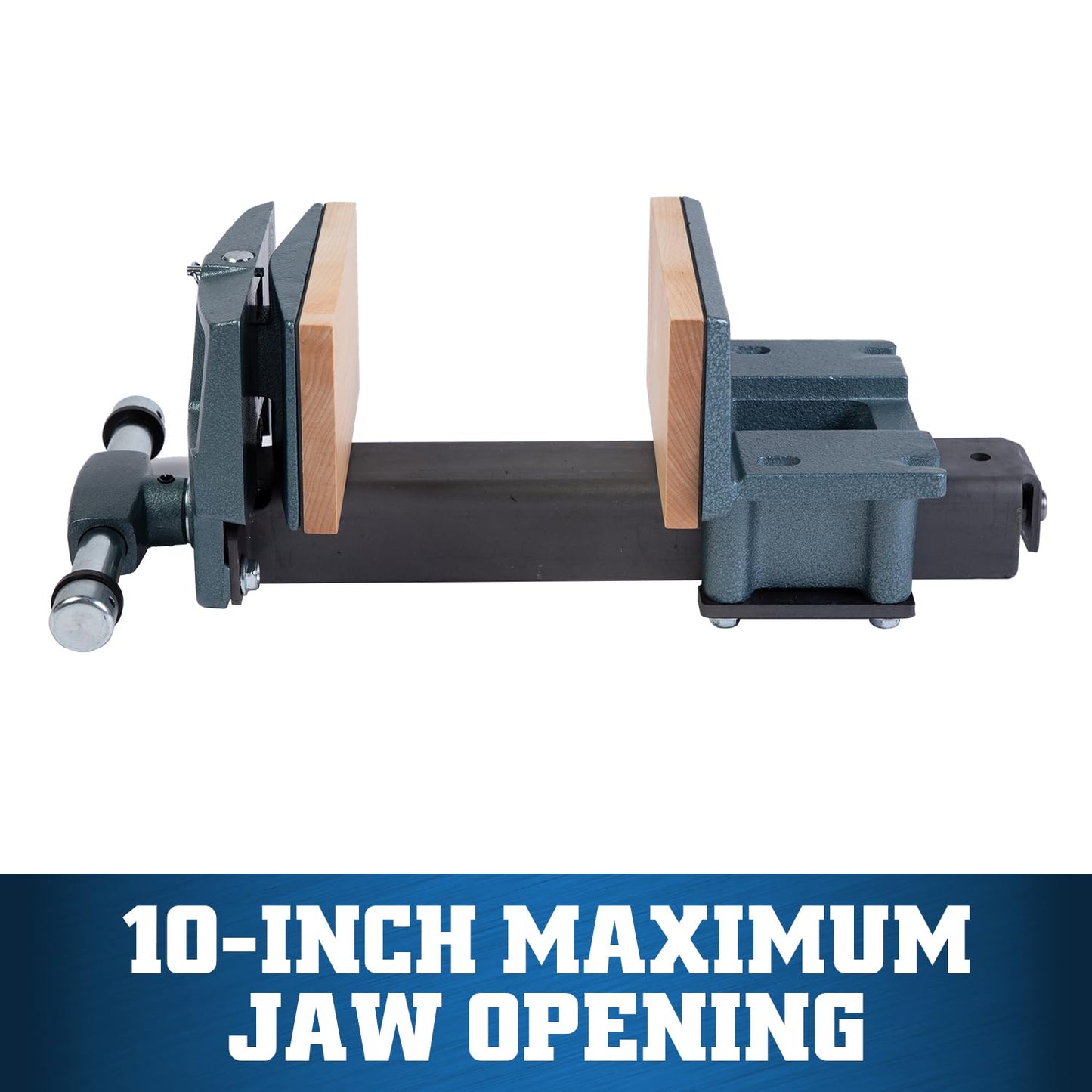 Wilton Woodworking Vise, 4" x 7" Jaw, 10" Max Jaw Opening, Rapid-Action (Model 78A)