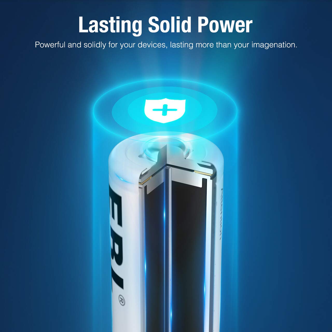 EBL Rechargeable AAA Batteries (16-Counts) Ready2Charge 1100mAh 1.2V Ni-MH Battery