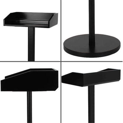 LaseVe Lectern Podium Stand, Lectern Free-Standing Floor Standing Pulpit Hotel Restaurant Entrance Podium Welcome Table Speaking Stage Master of Ceremonies for Church School Presentation
