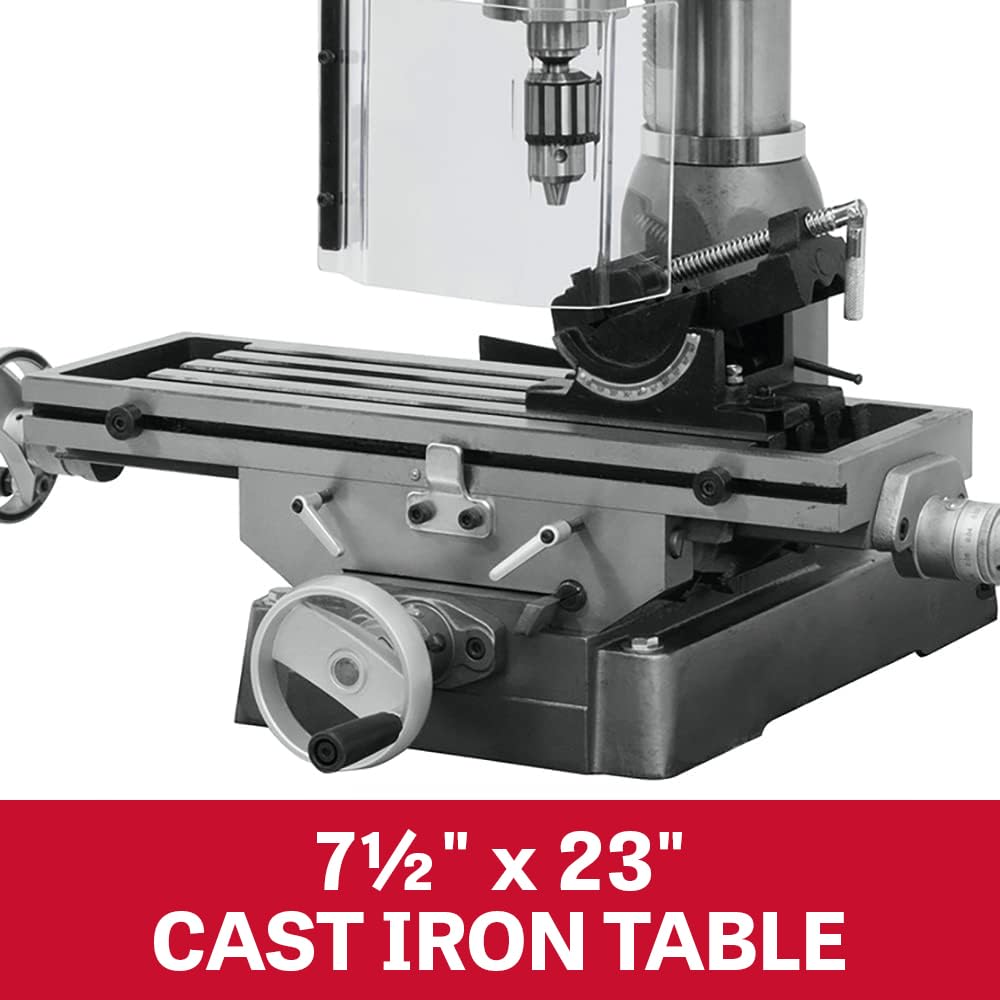 JET 15-Inch Mill Drill Machine, 1 HP, 115/230V 1Ph (Model JMD-15)