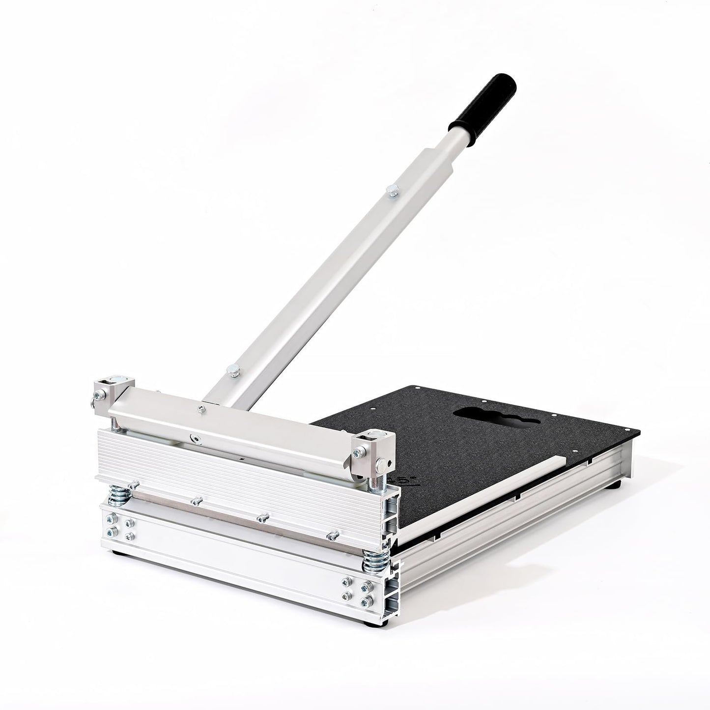 17mm Thick Upgrade Stability Heavy Laminate Floor Cutter,13" Professional Vinyl Flooring Cutter with 15° /30° /45°Adjustable Angle Settings,Cuts Laminate, LVP,LVT,SPC,Engineered Hardwood