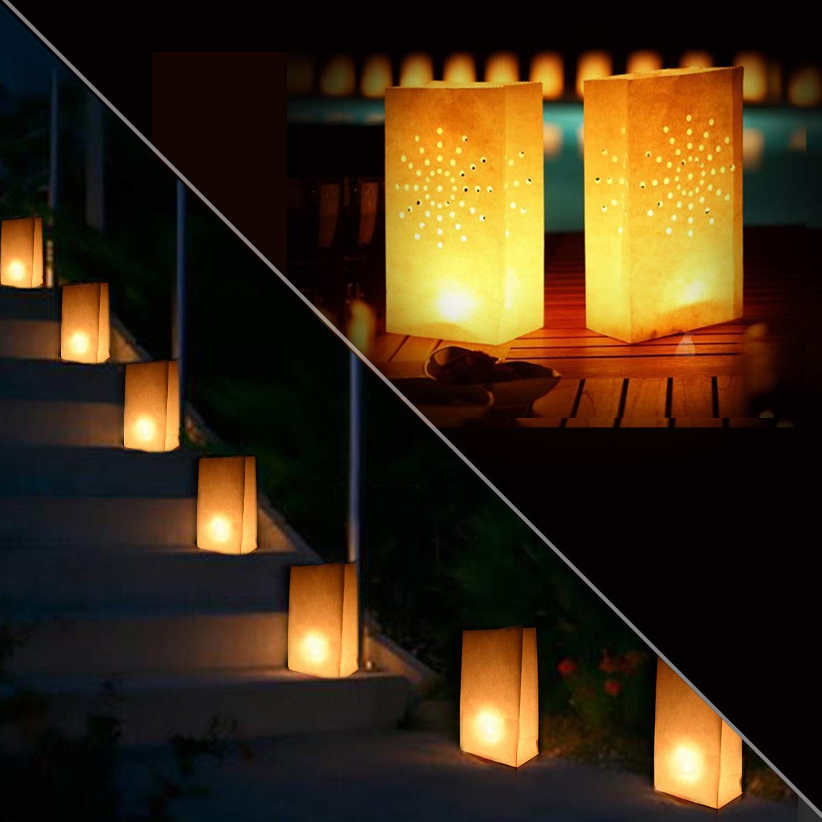 GameXcel Flameless LED Tealight Candles, 30 Pack Battery Operated Flickering Tea Lights Fake Candles Unscented Realistic Warm Electric Votive Candles for Wedding Holiday Party Home Christmas Decor