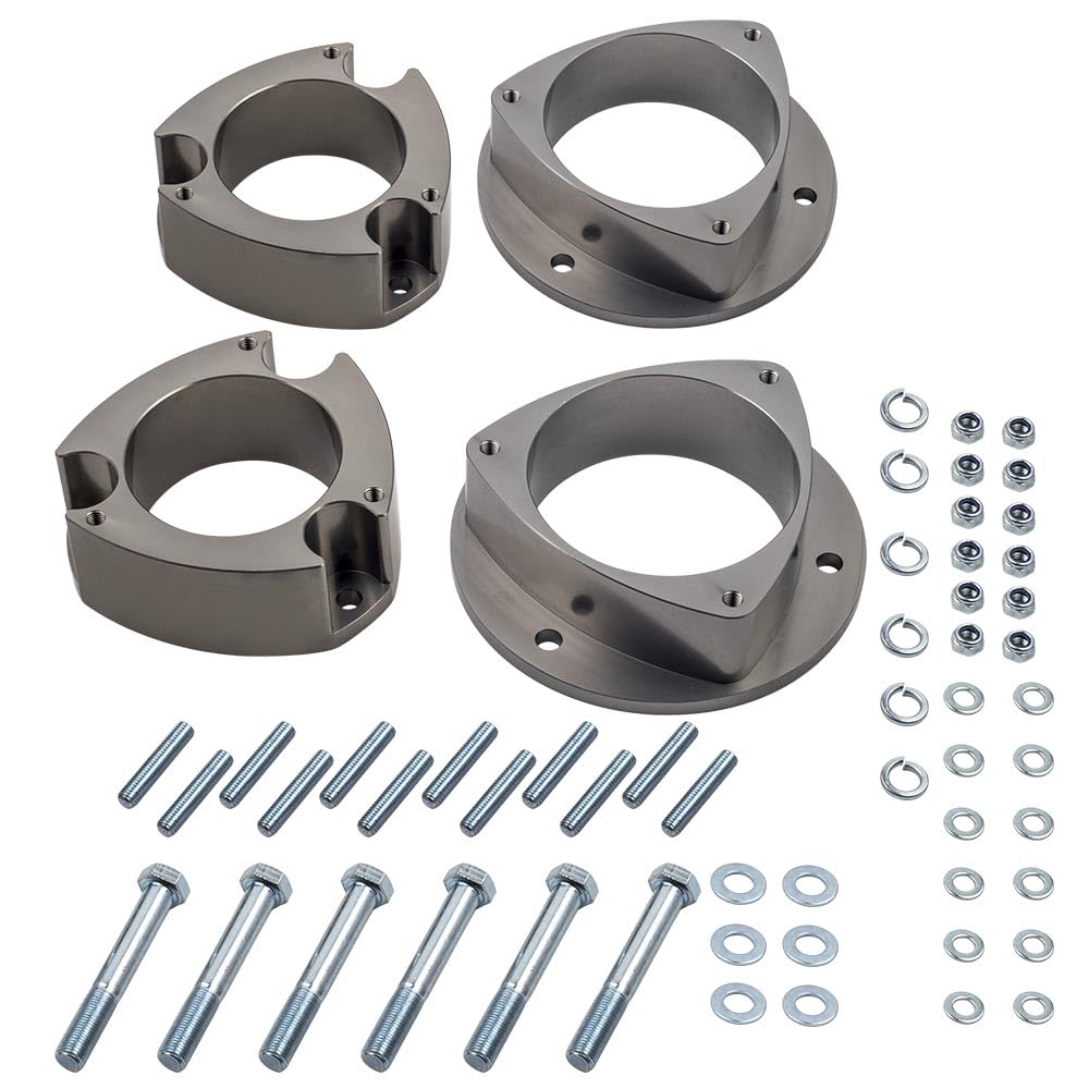 maXpeedingrods 3" Lift Kit for Subaru Forester 1998-2008 Impreza 2002-2007, Legacy Outback for Saab 92-X Strut Spacer Kit, Gray