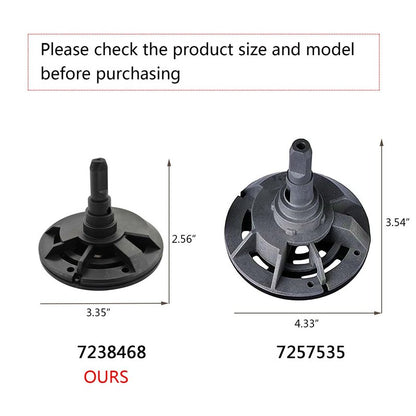 High Flow 7238468 Water Softener Standard Valve Rotor and Seal Kit Compatible with M20 M27 M34 MSD20F MSD27B MSD34C and MCWF