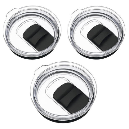 3 Pack 20 oz Tumbler Lid for Yeti Lids，Magnetic Slider Replacement Lids Compatible with YETI 20 oz Tumbler, 10/24 oz Mug and 10 oz Lowball，Spill Proof Cup Lids Covers，BPA Free