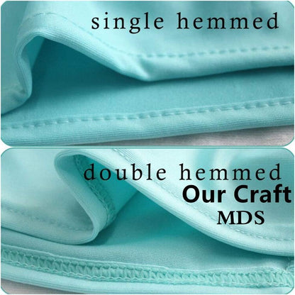 MDS Spandex Chair Sashes - Universal Fit Elastic Stretch Bow Ties with Buckle | Pack of 250 - Ivory