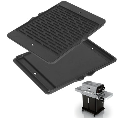 Cast Iron Reversible Griddle for Camp Chef, Universal Stove Top Griddle for Most 4 Burner Stove/Charcoal/Gas/Propane/Electric Grill Pan, Large Flat Top Plate for Outdoor Camping Accessories,16" x 24"