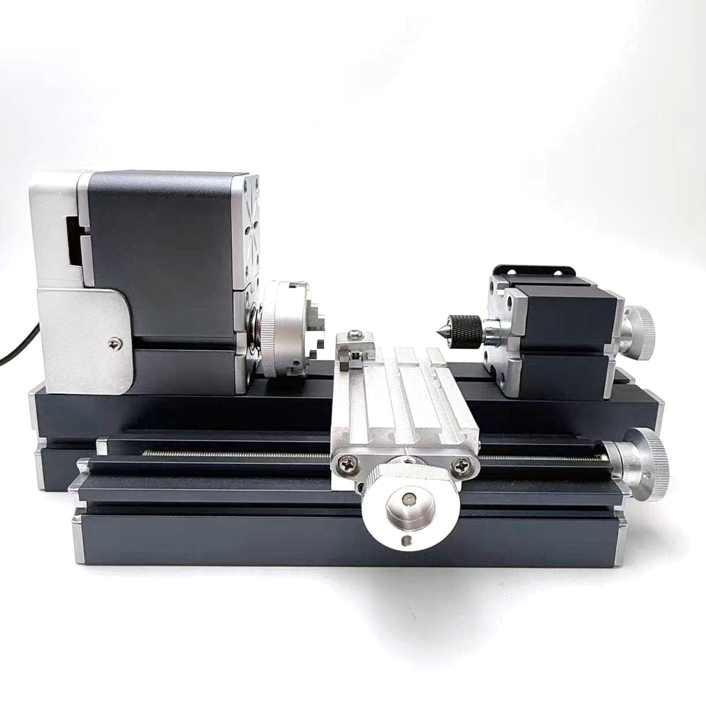 EssSthmy Mini Metal Lathe Machine, 36W 20000 RPM, Benchtop Lathe for Woodworking DIY,Crafting Wood & Soft Metal